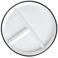 thumbnail image 3 of Ceramic Plate Divided Plate Dessert Salad Plate Dinner Plate Food Serving Plate, 3 of 4