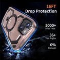 thumbnail image 6 of Allytechgroup Slim Case for iPhone 15 with Stand, Compatible with Magsafe Built-in  Kickstand Rugged Heavy Duty Durable Cover Case Shockproof Magnetic Protective for Women Men, Rosegold, 6 of 7