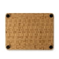 thumbnail image 4 of Thyme & Table 13"x17" Bamboo Endgrain Butcher Block, 4 of 10