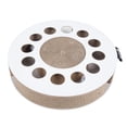 thumbnail image 4 of District 70 Whirl Corrugated Cardboard Cat Scratcher, Multi-Functional, Keep Your Cat Active and Healthy - White, 4 of 7