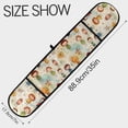 thumbnail image 3 of Dailycode Double Sided Oven Mitt with Loop Heat Resistant Kitchen Long Potholders 7" x 35" Sun and Kids, 3 of 6