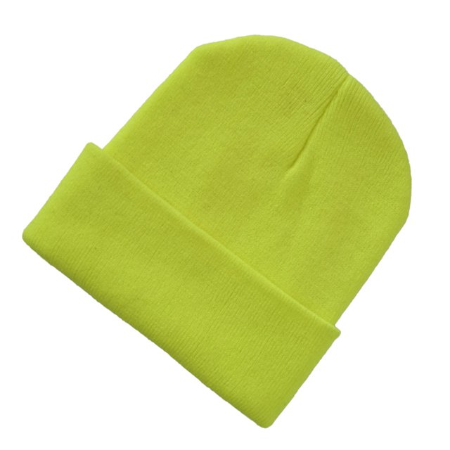 Qarigey Gorros Gorros Lana de punto Uisex Sombrero Moda Protección Brimless Disfraces Accesorios Regalos Invierno Esquí azul marino Sombreros amarillo fluorescente Qarigey AP010843-11B