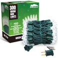 thumbnail image 6 of Joiedomi Christmas Lights Outdoor, 300(2x150) Counts 77.8ft Clear White Christmas Lights Waterproof,Bright Green Wire String Lights Indoor Outdoor Holiday,Small Xmas Lights for Tree Decorations, 6 of 8