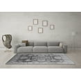 thumbnail image 3 of Ahgly Company Indoor Round Oriental Gray Traditional Area Rugs, 7' Round, 3 of 4