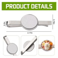 thumbnail image 3 of Sublimation Tie Clip Blanks for Men Metal Tie Bars Heat Transfer, 3 of 5