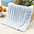 thumbnail image 6 of 10PCS Baby Towel Baby Bath Towel for Newborn Soft Baby Face Towel Muslin Cotton Hand Towel for Kids Baby Towel-Blue, 6 of 7