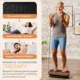 thumbnail image 2 of LifePro Machine d'Exercice à Plaque Vibrante HexaPlate Lite avec Points d'Acupression Magnétiques – Plaque Vibrante Compacte pour Tout le Corps pour Débutants, Récupération et Entraînements Quotidiens à Domicile - Cuivre, 2 of 10