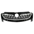 thumbnail image 3 of HUZOK Front Upper Bumper Grille Black w/Chrome Trim Grill for Buick for Envision 2021-2023, 3 of 10