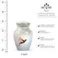 thumbnail image 2 of JAGASY Hummingbird Urns for Human Ashes - White Tiny Urn for Ashes Adult Male - Keepsake Funeral Urns for Cremation - Memorial Small Urn for Mom & Dad - (3 Inch), 2 of 7