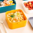 thumbnail image 3 of Bento Box Insulated Lunch Box,Large Capacity Lunch Box for Easy Carrying,Salad Lunch Container,Rectangle Soup Containers,Reusable Food Preserving Tray for Lunch Snacks Fruits, 3 of 7
