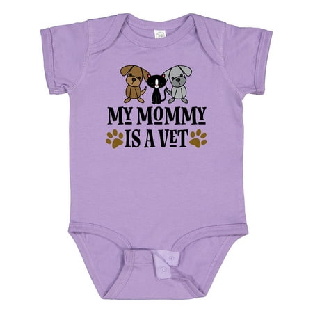 

Inktastic Veterinarian Mommy is a Vet Gift Baby Boy or Baby Girl Bodysuit