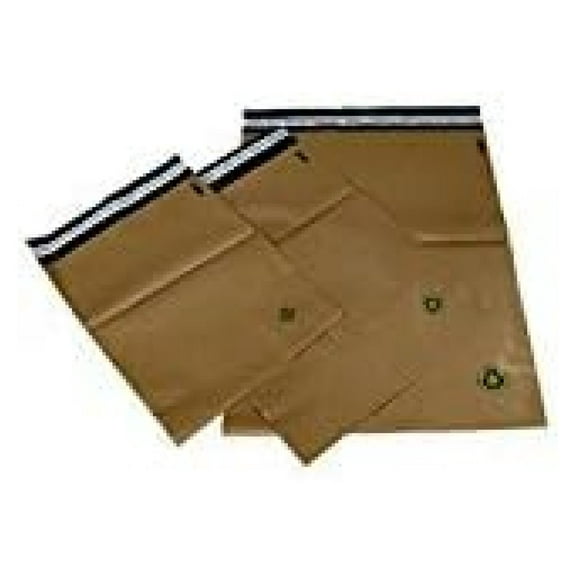 ! Brand 12'' x 15.5'' Unlined Biodegradable Self-Seal Mailing Bags, Pack of 500