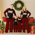 thumbnail image 5 of Family Christmas pajamas set, holiday pajamas set, suitable for family, soft and comfortable, with various styles,Man L, 5 of 7