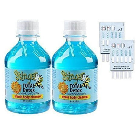 2 Stinger 1 hour Total whole body flush detox cleanser with B2 & creatinine, (Best Body Detox Cleanse Reviews)