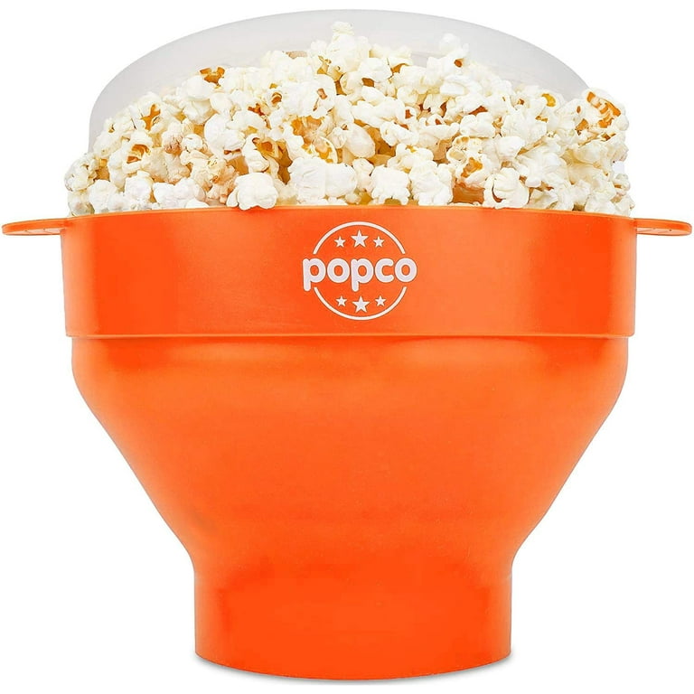 The Original Popco silicone microwave popcorn popper review from  