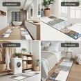 thumbnail image 5 of Pioneer Flower Floral Print Pattern Kitchen Rugs Sets Of 3,Kitchen Runner Rugs Non Skid Washable,Decorative Kitchen Floor Mats for Kitchen,Sink,Laundry,17"x30"+ 17"x47" + 17"x59", 5 of 6