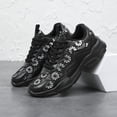 thumbnail image 6 of Lace Flower Embroidered Sneakers for Women Platform Sneakers for Women Comfortable Casual Tennis Shoes Lace Up Fashion Walking Shoes, 6 of 8
