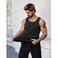 thumbnail image 3 of COOFANDY Mens Running Tank Top Cotton Sleeveless Workout T Shirts Muscle Tees for Men, 3 of 6