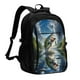 thumbnail image 1 of Disketp Largemouth Bass Jumping Out of The Water Mochila de Viaje Estampada para Laptop con Puerto de Carga USB, Mochila Impermeable para Computadora – Regalo para Hombres y Mujeres, 1 of 7