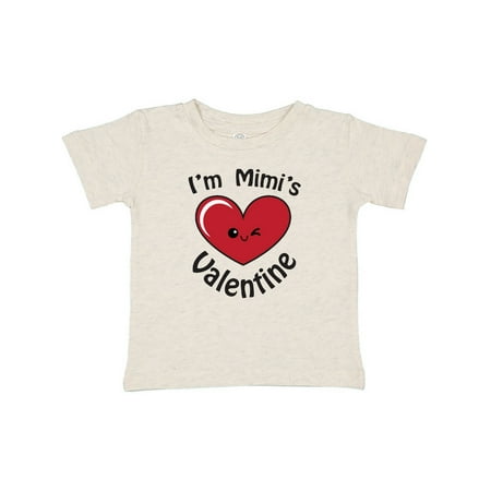 

Inktastic I m Mimi s Valentine Gift Baby Boy or Baby Girl T-Shirt