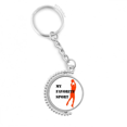 thumbnail image 1 of Como los Deportes baloncesto Fitness equilibrado Giratorio, llavero anillo llavero, 1 of 3