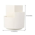 thumbnail image 2 of FRCOLOR  Rotating Pen Holder Office Desk Accessories Pencil Student White, 2 of 8