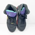 thumbnail image 4 of Ni - ke Ni - ke Boys Air Jordan 5 CZ2989-001 Black Basketball Shoes Sneakers Size 6.5Y, 4 of 5