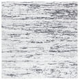 thumbnail image 2 of SAFAVIEH Amelia Lester Abstract Area Rug, Light Gray/Charcoal, 3' x 3' Square, 2 of 12