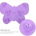 thumbnail image 3 of EeaseCA 1pc Beauty Brush Cleaning Pad Makeup Brush Cleaning Tool Butterflies Shape Mat, 3 of 7