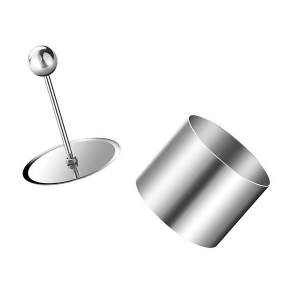 Practical Rice Molds Round Dessert Maker Easy to Use Cake Moulds Maker Stamper Baking Accessories for Home Baking