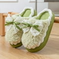 thumbnail image 2 of Slippers for Women - Plush Fuzzy House Shoes with Anti-Slip Sole for Indoor/Outdoor, 2 of 9