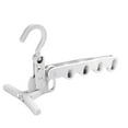 thumbnail image 1 of Over The Door Folding Clothes Drying Rack, Travel Portable Drying Rack Plastic  For Hotel, 1 of 8