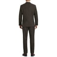 thumbnail image 4 of Mens Solid 2-Piece Suit Slim Fit Notch Lapel Suit, 4 of 5