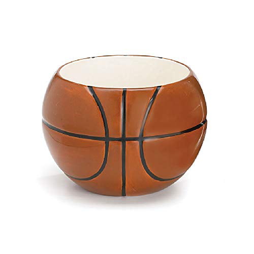 Details about   Basketball Ceramic Planter Vase 4" Centerpiece 
