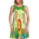 thumbnail image 1 of Balery African Animals in the Jungle Vestidos de verano para mujer con estampado: vestido holgado sin mangas, vestido playero informal y cómodo para días calurosos., 1 of 7
