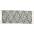 thumbnail image 2 of Nourison Rockford Runner Contemporary Fabric Indoor Kitchen Mat in Light Gray, 2 of 6