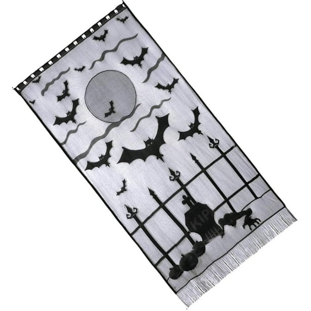Cortina de puerta de Halloween Cortina De Puerta De Halloween Cubierta De Panel De Puerta Espeluznante Para Suministros De Decoración Creeping Ghoul Necrófago rastrero Magideal Cortina de puerta de Halloween