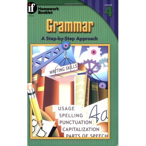 Pre-Owned Grammar, A Step-By-Step Approach Homework Booklet, Grade 4 (Homework Booklets), 9780880124607, 0880124601, Paperback,