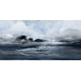 thumbnail image 2 of Stellar Design Studio 18x11 White Modern Wood Framed Museum Art Print Titled - Distant Calm I, 2 of 4