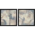 thumbnail image 1 of Great Art Now Muted Cobalt by Michael Marcon, 2 Piece Framed Art Set Each 13.25"W x 13.25"H, 1 of 3
