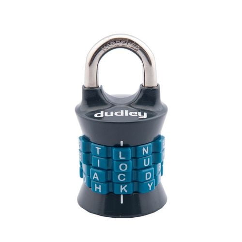 Cadenas à combinaison CHIFFRES personnalisable Cyclone de Dudley® #DYCL51AST Combinaison Chiffre verticale