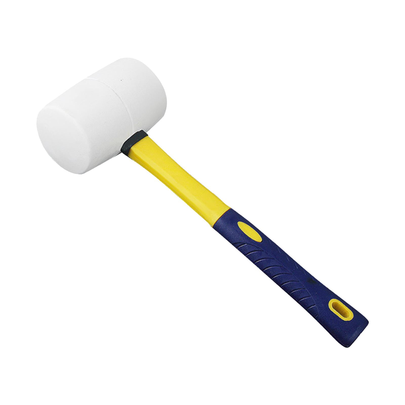 Baoblaze Floor Rubber Hammer Installation Hammer Headset with Grip Handle Soft Hammer for Dia 6.6cm