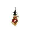 thumbnail image 3 of Kurt Adler 5-Inch USB Powered Prelit Snowman with Snowflake Glass Ornament, 3 of 8