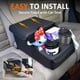thumbnail image 4 of Organizador de Auto SLOGENTO para Asiento Trasero con 4 Compartimentos y 2 Portavasos, 4 of 9