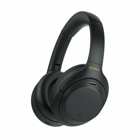 Open Box Sony WH-1000XM4 Wireless Noise Cancelling Over-Ear Headphones (Black)