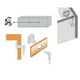 thumbnail image 4 of 2x Pequeña Sala Cerraduras de Cajones para Puertas Cerradura de Pequeña para Escritorio de Oficina Caja de Archivos de Cajones Cerraduras de Plata 2 piezas, 4 of 8