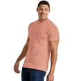 thumbnail image 2 of Hanes Originals Men's Pocket T-Shirt Tri-Blend Tee Short Sleeve Tee Crewneck S-4XL, 2 of 5