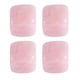 thumbnail image 1 of 4 piezas de piedras de whisky reutilizables cubos de enfriamiento de bebidas de piedra de vino de hielo natural para barra de hogar (cristal rosa), 1 of 8