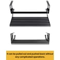 thumbnail image 5 of Heavy-Duty Retractable Camper Steps, 5mm Steel & Aluminum Alloy, 450LB Load, Non-Slip Pedals with Locking Switch, Easy Fold for RV Trailer Door, 5 of 7