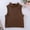 A1005 Brown, variant on Tank Top for Women Mock Neck Sleeveless Slim Fit Ribbed Knit Shell Top Casual Basic High Neck Undershirt Stretchy Lightweight Chic Minimalism Layering Daily Tops